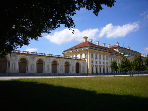  Замок Шляйсхайм под Мюхеном. Бавария. Schloss Schleißheim. © 2014 taf-sp.de